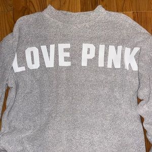 PINK Grey Sweatshirt